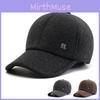 Elderly Dads Fleece Lined Baseball Hat With Adjustable Fit For Autumn And Winter