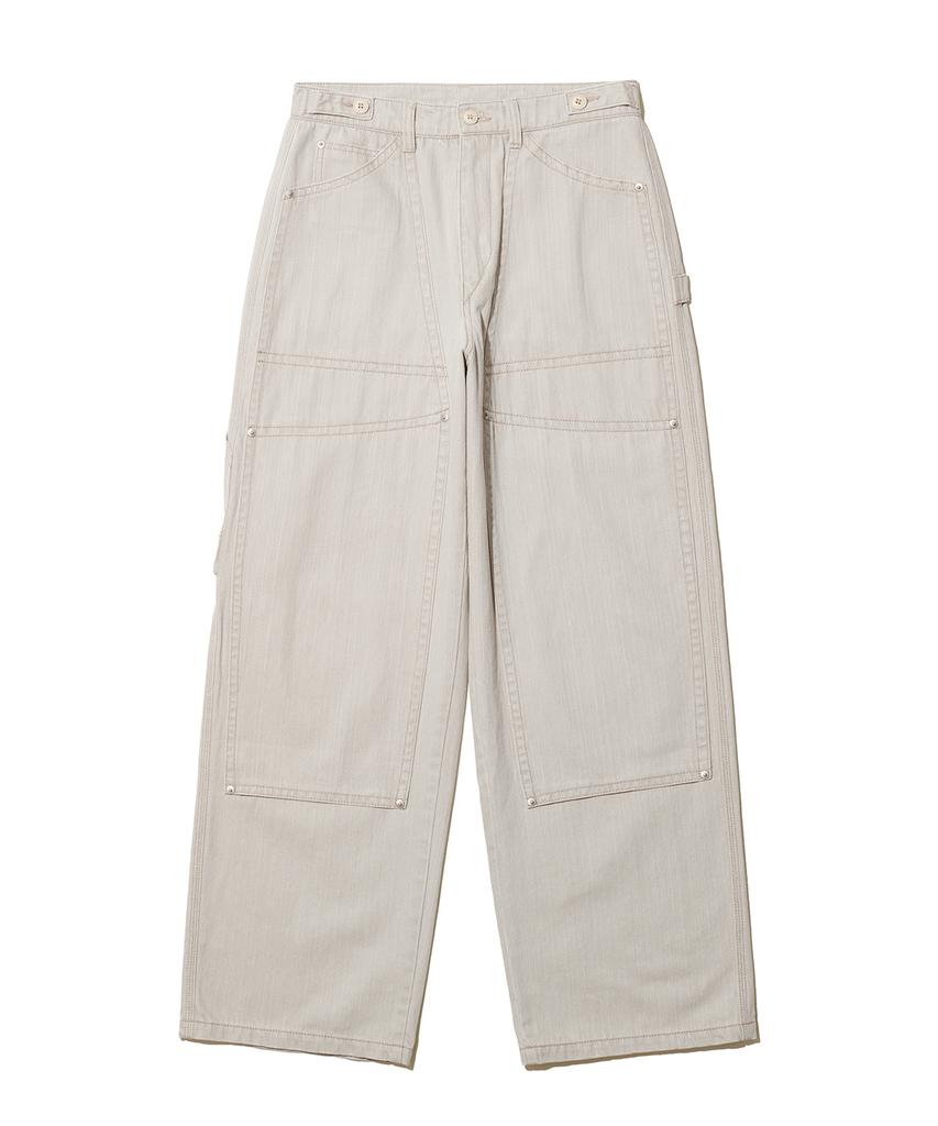 BIG UNION Solid Carpenter Pants / L.Khaki