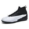 Men & Women TF Stud Football Boots, Anti-slip, Leather Material, Suitable for Student & Adult Training, Artificial & Natural Gra