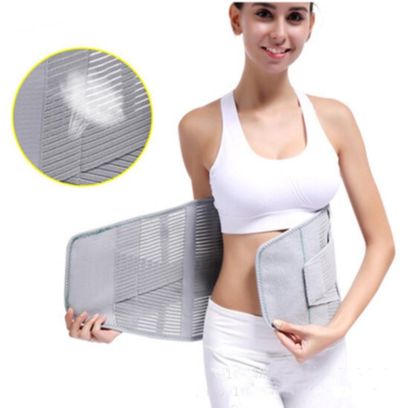 Waist belt thin steel plate lumbar intervertebral disc lumbar spine correction protruding lumbar support waist band S