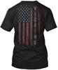 Vidrine Familie Amerikanische Flagge T-Shirt Hergestellt in den USA Größe S bis 5XL