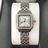 Trendy Women's Square Quartz Watch with Roman Numerals