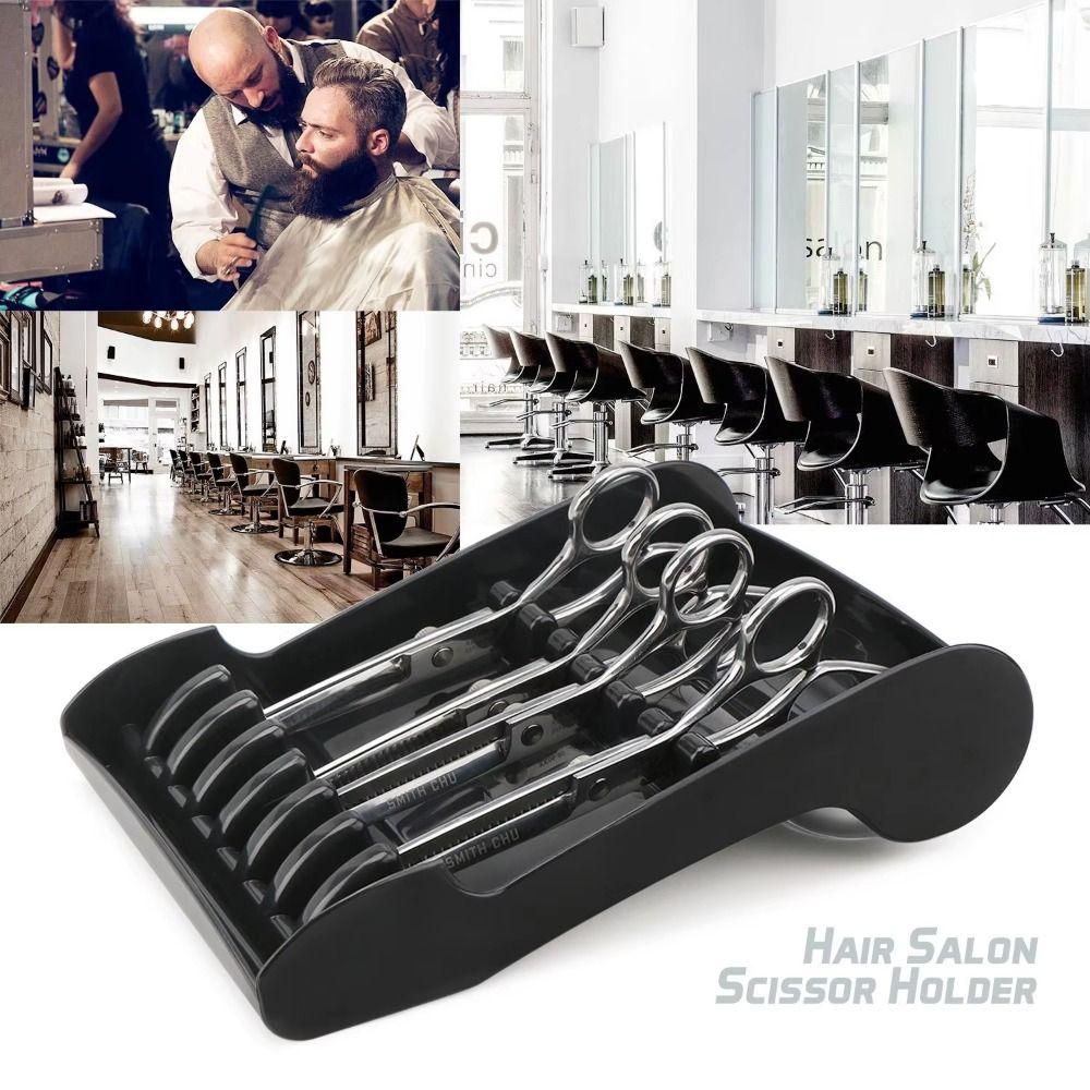 Large Capacity Salon Scissors Holder Strong Adsorption Hairdressing Tools Organizer Travel