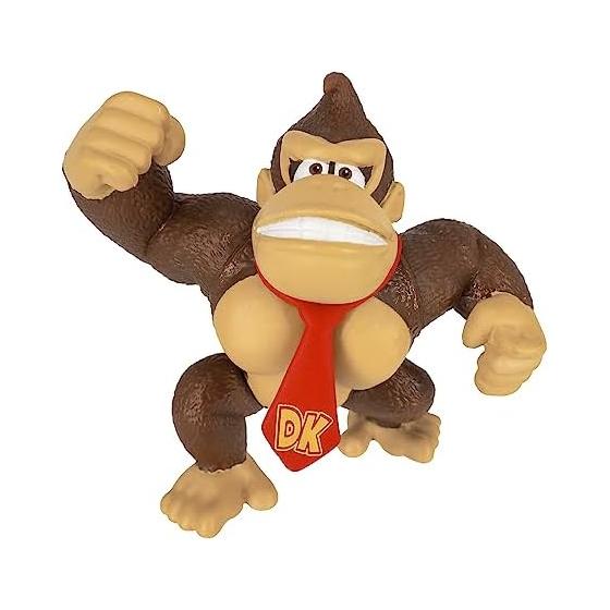 Sanei Boeki Super Mario Figure Collection Donkey Kong FCM-031 Approx. 6cm Height, Movable Arms and Head
