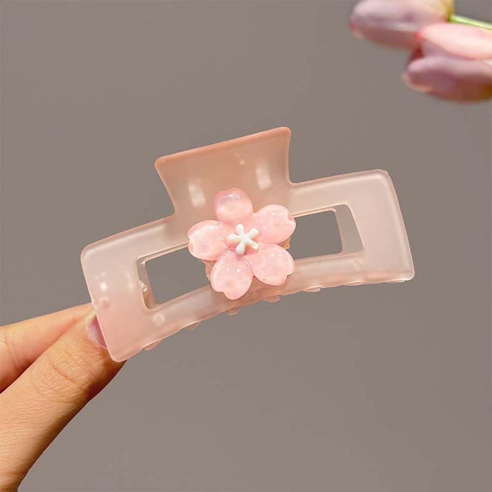 Cherry Blossom Sakura Hairpin Sakura Sweet Barrettes Kawaii Flower Hair Clip  Women