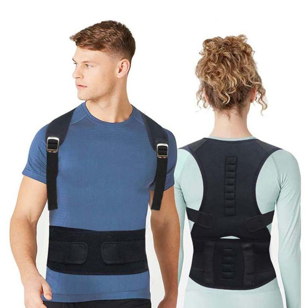 

Adjustable Anti-camel Correction Belt Open Shoulder Sitting Posture Correction Belt Back Support