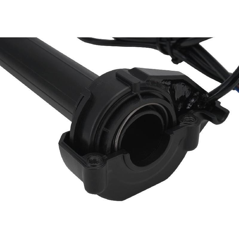 Throttle Handle with Rolling Bearing for Tutti Soleil 01,Nylon Motorcycle Twist Throttle Accelerator Grips with Cable Kit for Electric Dirt Bike