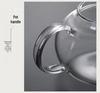 High-Temperature Resistant Glass Fiber Leak-Proof Tea Set: Thickened Borosilicate Glass Gongfu Teapot & Cups