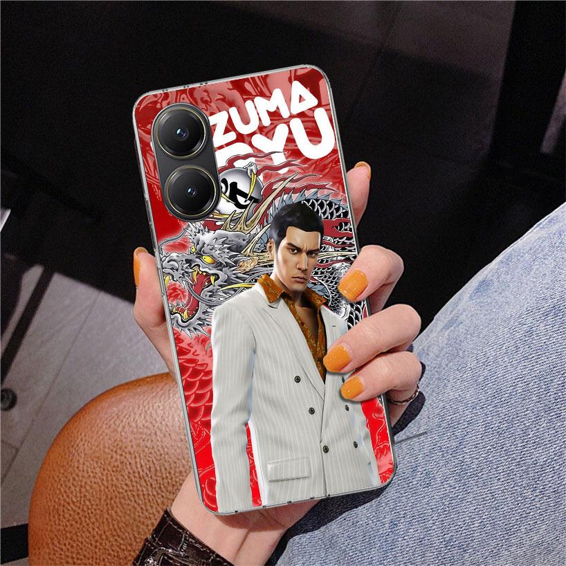 Yakuza 0 Game Phnoe Case for Xiaomi Poco X5 X6 X7 Pro X4 Gt F7 Ultra M8 M7 Redmi 15C 15 13C 13 12C 12 Unique Cover Coque Poco X7