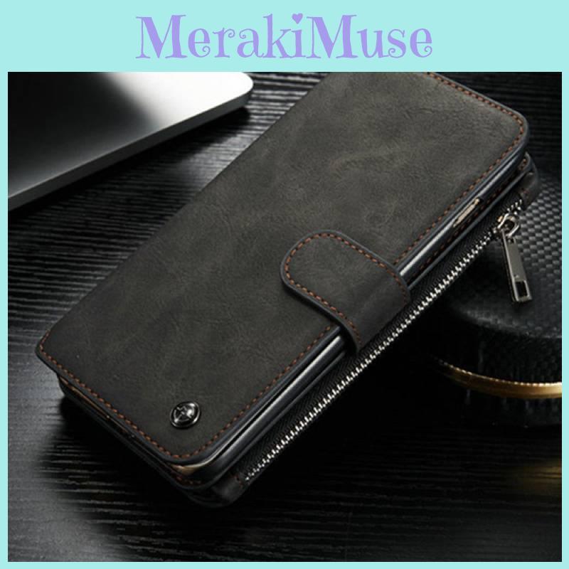 Leather Wallet Phone Case For Iphone 5s With Antifall Protection And Chain Loop
