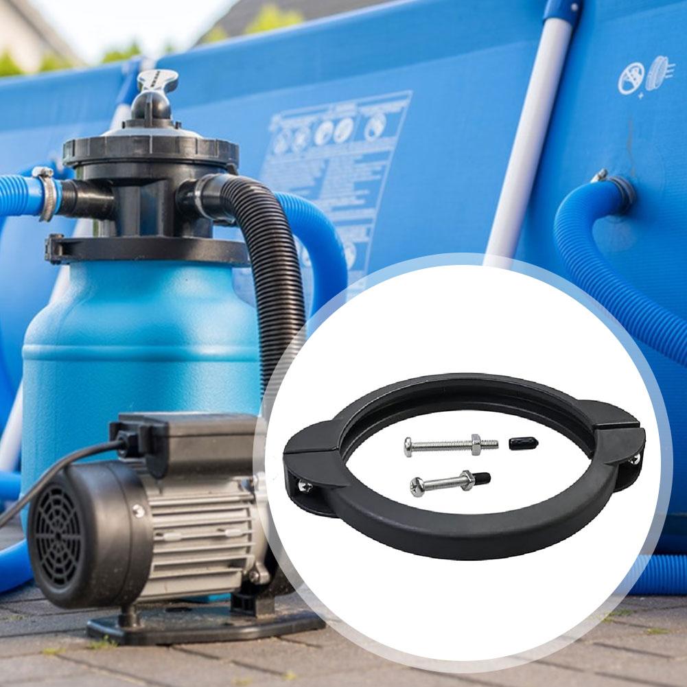 SF80110-2 Pool-Klemmschelle Ersatzteil Poolfilter-Klemme Sandfilter-Klemme für Intex 12 & 14 Zoll Sandfilterpumpe