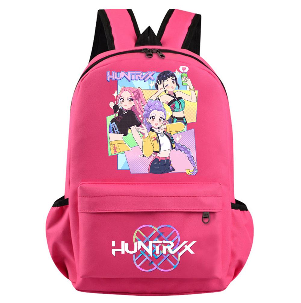 Cartoon Kpop Demon Hunters Printed Backpack for Teenager Student Girl Boy Bookbag Schoolbag Women Large Capacity Travel Bag Kid Gift Rucksak