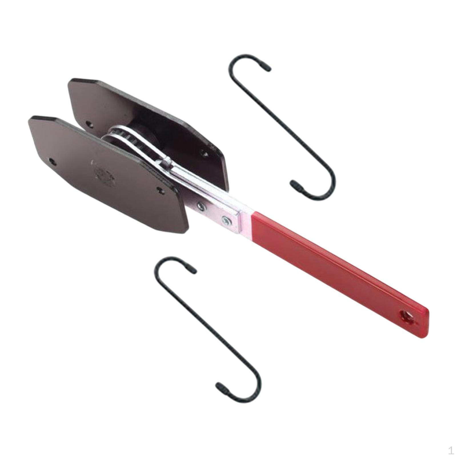 

Инструмент для сжатия тормозного суппорта для автомобильного использования с храповым механизмом Degree красный