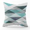 Home Decor Romantic Floral & Geometric Pattern Cushions Pattern Cushion Cover Suitable For Sofa Bedroom Car Pillow Cover