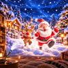 Usb Christmas Projector Light 12 Patterns Xmas Projection Lamp Flexible Gooseneck For Home Party Bedroom Decor Ambience Lighting