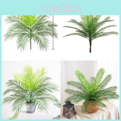 Fake Dypsis Lutescens Plant Decor With Plastic Leaves For Wedding And Event Decoration