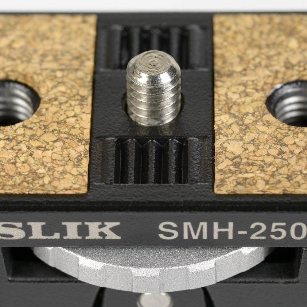 Slik Mikrobewegungskopf SMH 250 2-Achsen Druckguss-Aluminium Druckguss-Alca Schweizer Standard Kompatibel 206775