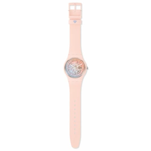 Swatch FLEETINGLY PINK PAY! SO32P103-5300 Pink Watch