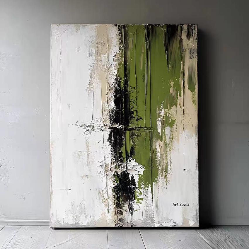 Large Size Contemporary Abstract Picture Golden Foil Canvas Paintings On Canvas Bedroom Framelessation Unframed