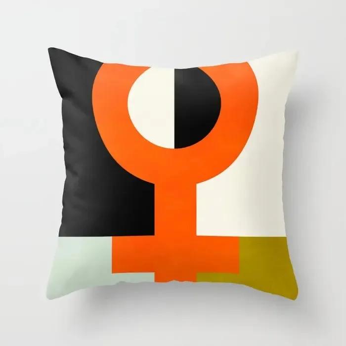 Office Sofa Car Cushion Cover Luxury Home Decoration Pillow Cover Simple Artistic Color Matching