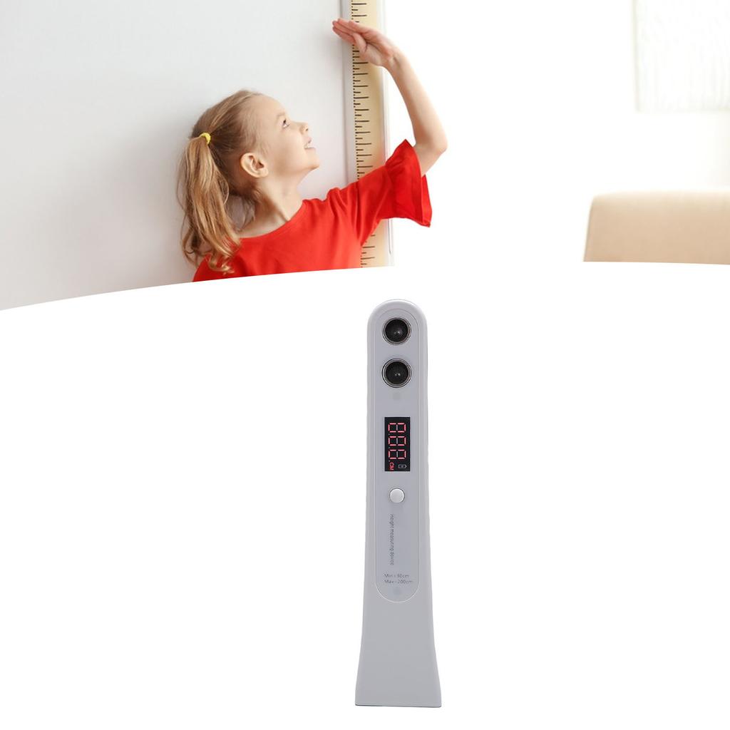 Elektronický výškoměr těla Dobíjecí Vysoká přesnost Přenosné Zařízení pro měření výšky člověka pro domov