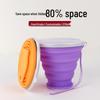 Bear Style Portable Foldable Silicone Water Cup - Mini Travel Cup