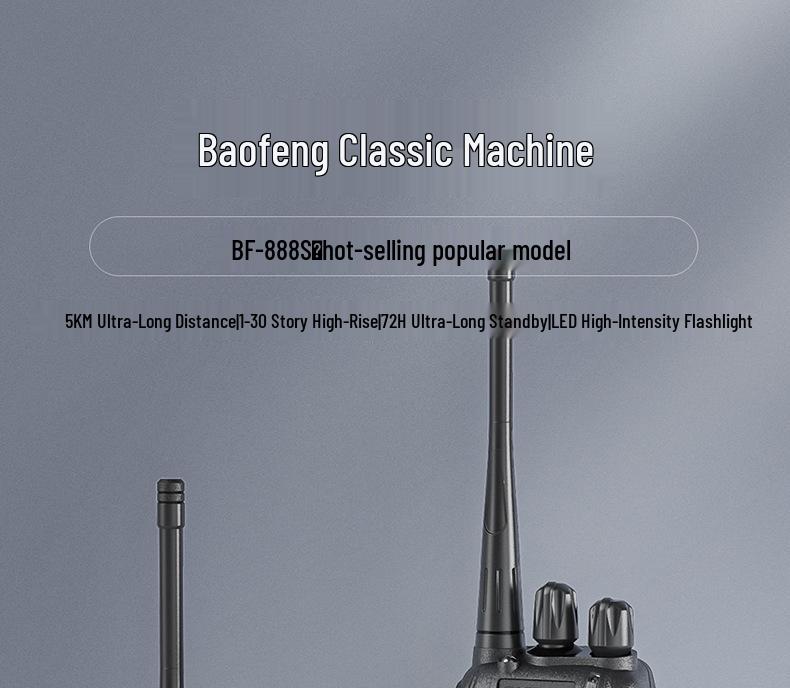 Baofeng BF-888S Mini Handheld Walkie-Talkie for Outdoor and Restaurant Use