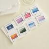 Translucent Landscape Film Bookmark Aesthetic Book Page Reading Accessories Diy Decorative Card Pendant Keychain