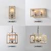 Creative Retro American Countryside Chandelier Lamp French Solid Wood Vintage Living Room Dining Room Kitchen Decor Pendant lamp