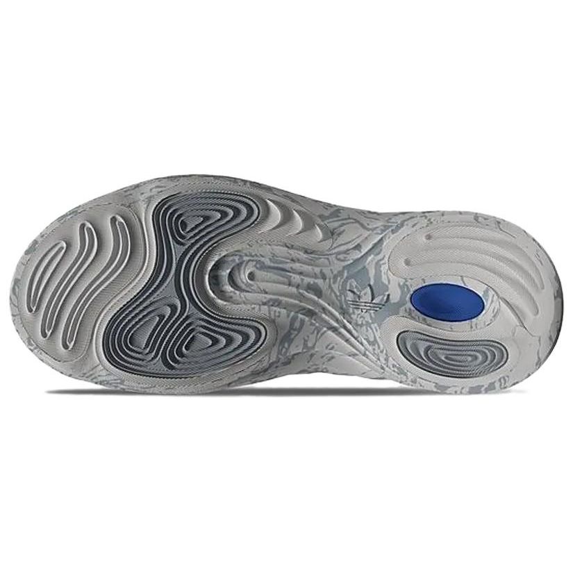 adidas AdiFOM Q Dash Grey Unisex-Sneaker Hellgrau Leuchtendes Königsblau GW2216