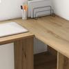 Artisan Oak Desk 142 x 102 x 73 cm Engineered Wood