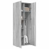 Highboard Gray Sonoma 70x42.5x185 Cm Particleboard