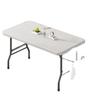 Portable Rectangular Folding Table - Simple Study, Computer Desk, or Outdoor Dining