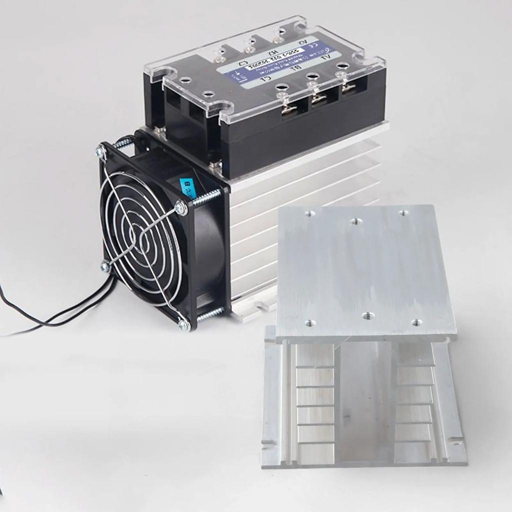 Heat Dissipation Aluminum Heat Sink Electronic Setup Efficient Heat Dissipation For Electronic Projects 150mm X 98mm X 79mm