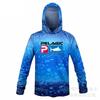 Mens Quick-Dry Long Sleeve Hooded Fishing Shirt UV Protection Outdoor Sportswear Breathable Milk Silk Cycling Jersey