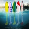 6Pcs Fishing Soft Bait 9cm Artificial Soft Bait Multifunctional Fishing Bass Carp Lure for Saltwater Freshwater