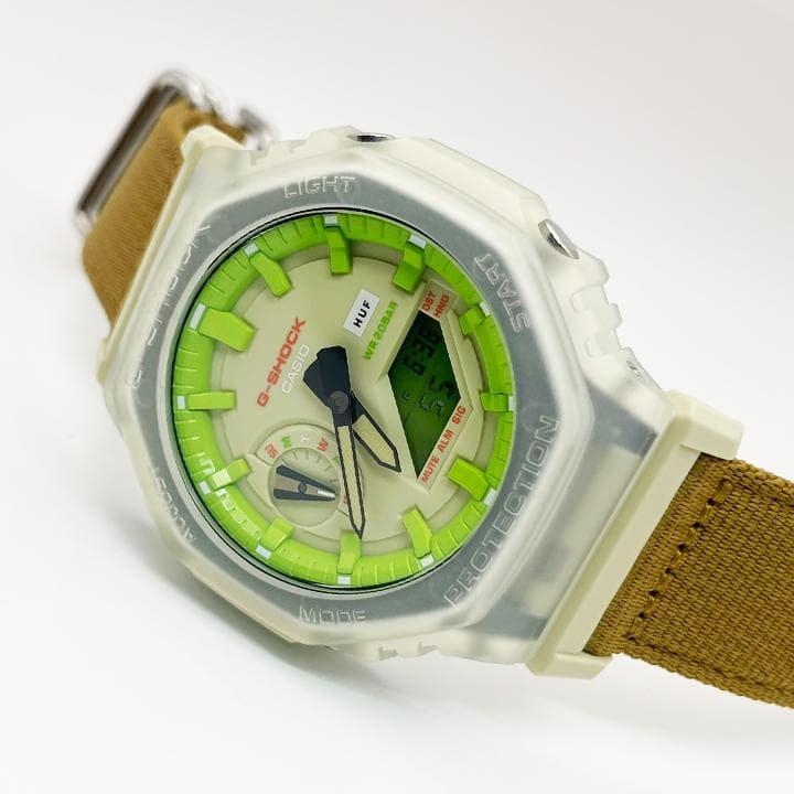 Used Casio G-SHOCK HUF Collaboration Model GA-2100 Series Limited Edition