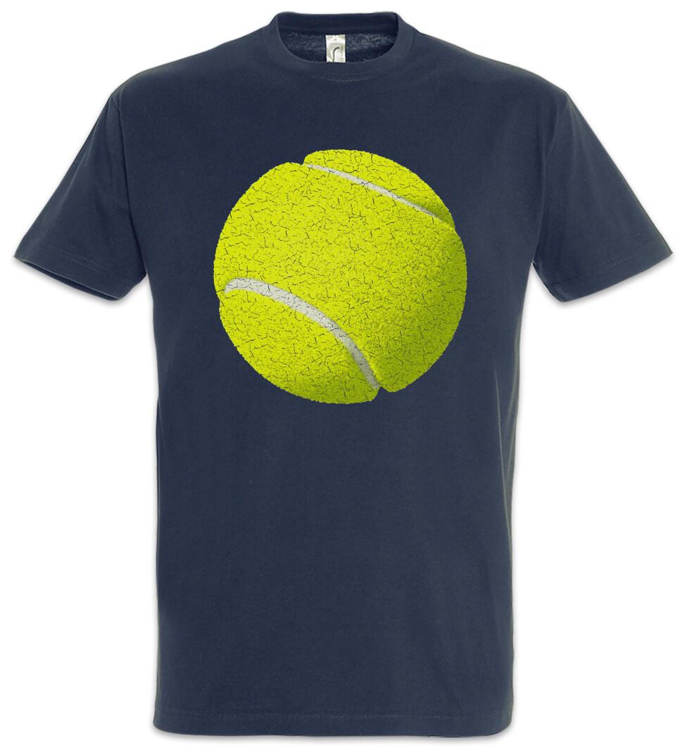 Tennis Ball T-Shirt Player Passion Love Addiction Tennis Racket Tennis Ball- S