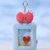 BT21 Plush Photo Card Holder Key Ring Busan Edition