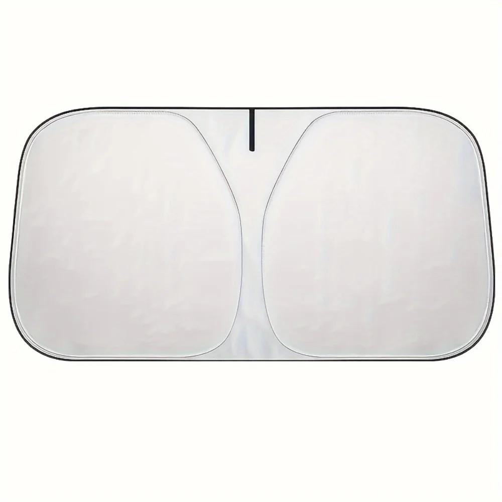 

1PC Large Car Sunshade - Front Windshield Heat Insulation Cloth for Tesla