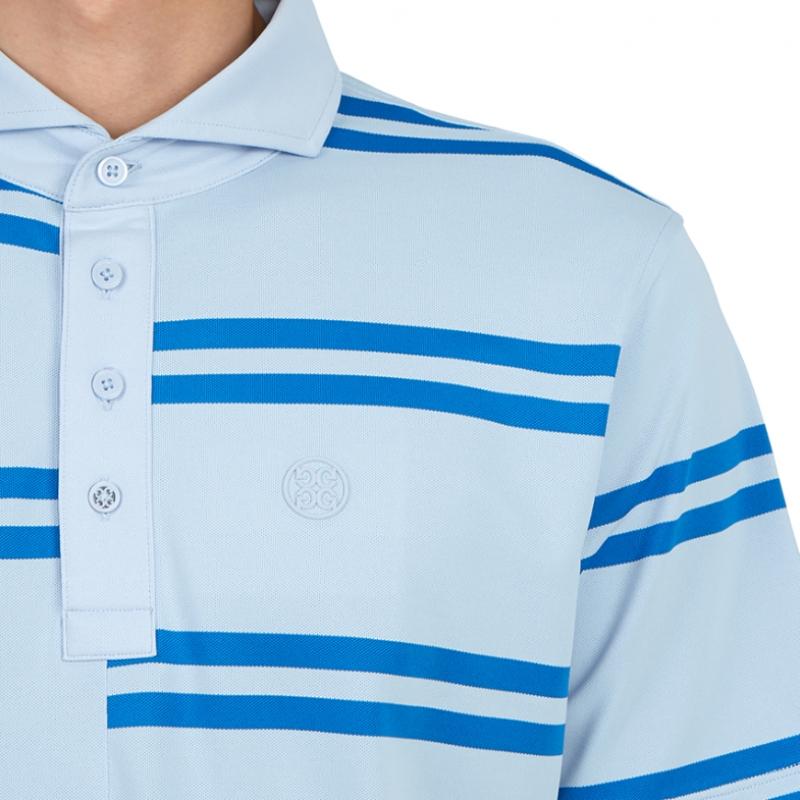 Galleria G Fore Golf Wear Men S Collar ShorT Sleeve T ShirT G4mS23k182 Sky