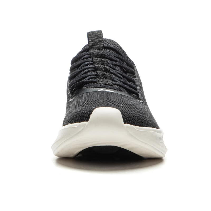 LiNing Versatile Comfortable Simple Non-Slip Wear-Resistant Breathable Low-Top Casual Shoes Women Sneaker Black AGLU320-6