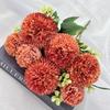 Faux Silk Flower Bouquet For Wedding Decor With Realistic Design For Home And Photography Use