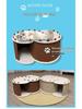 Four Seasons Semi-Enclosed Double Layer Felt Cat House & Tunnel
