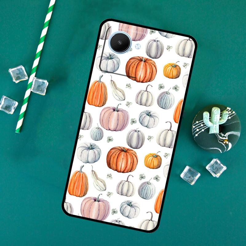 Autumn Pumpkins For Realme 15 Pro GT7 GT6 10 11 12 13 14 Pro Plus C55 C71 C67 C63 C61 C53 C35 C65 C75 Case