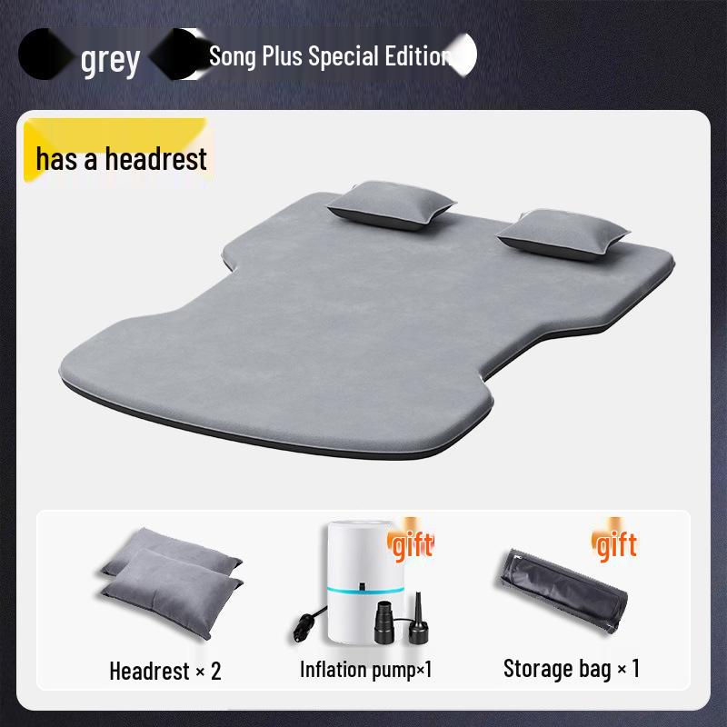BYD Song Pro Car Bed Mattress: DMI Inflatable-Free Sleeping Pad for Rear Seat