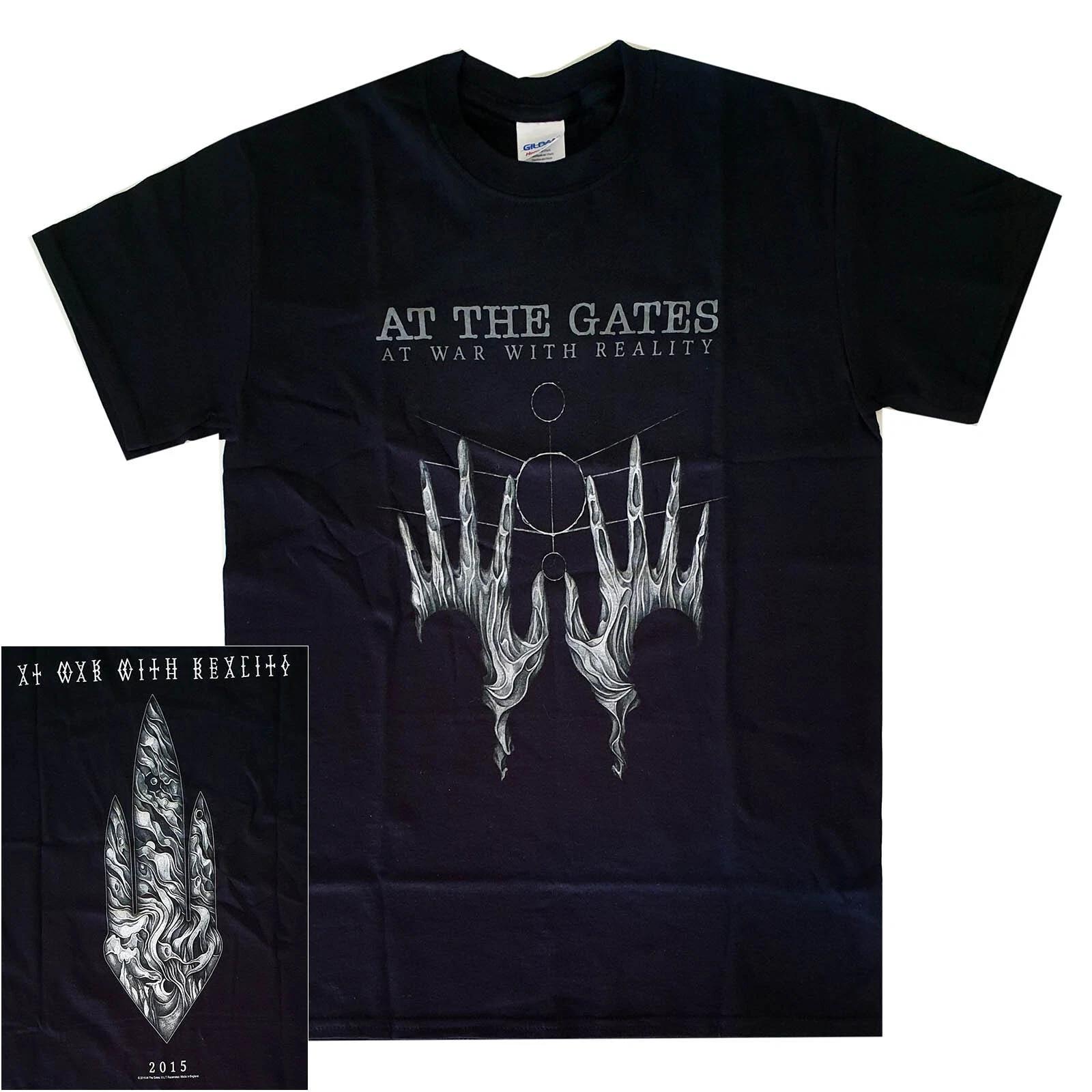 At The Gates At War With Reality Hands Shirt S M L XL Death Metal Officl T-shirt 4XL
