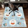 1pc Miffy1 Design Printed Area Rug Carpet for Bedroom Living Room Home Decor Rugs Mat Non Slip Mat Rug for Bedside