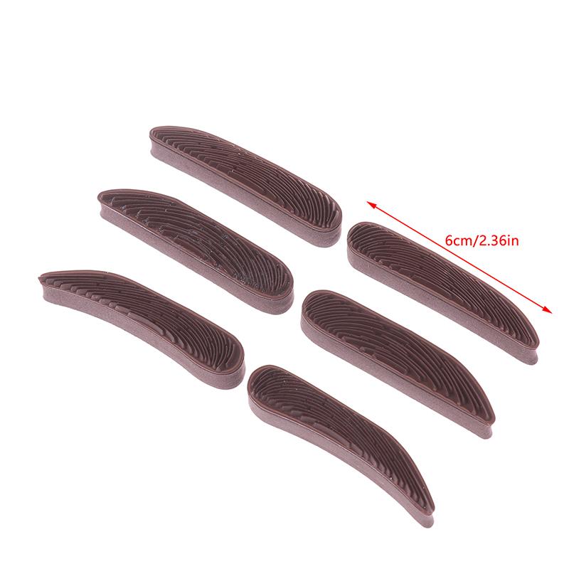 1 Par Iniciante Linha Prática Selo de Sobrancelha Estêncil de Sobrancelha Régua Carimbo de Posicionamento Ferramenta para Iniciantes Conjunto de Tatuagem de Sobrancelha Preguiçosa