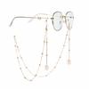 Simple Eyewear Non-slip Zinc Zinc Alloy Anti-lost Metal Glasses Chains Neck Strap Butterfly Mask Hanging Rope